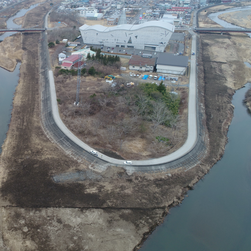 川崎町河道掘削